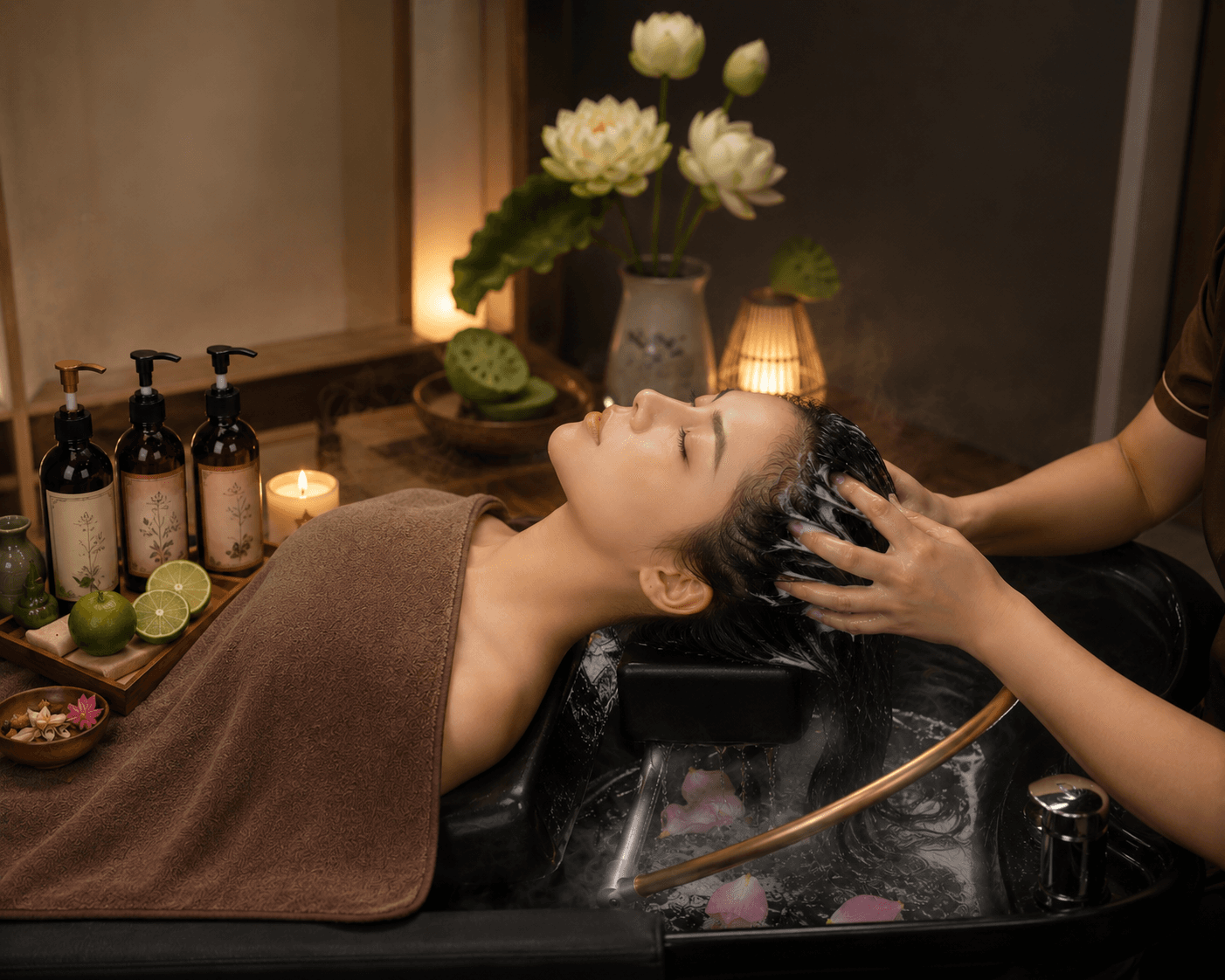 Scalp Reflexology & Detox, Head Shampoo Massage at LCRT Healthcare Clinic